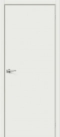 Фото -   Межкомнатная дверь ПВХ Граффити-0", пг, белый   | фото в интерьере