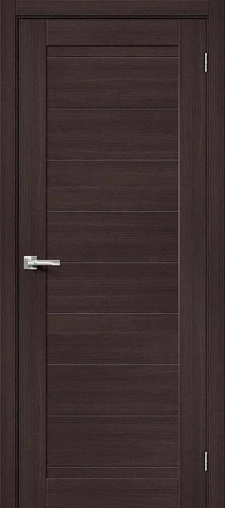 Межкомнатная дверь "Порта-21", пг, Wenge Melinga