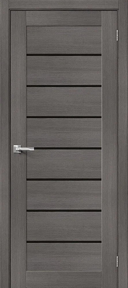 Межкомнатная дверь "Порта-22", Black Star, Grey Melinga