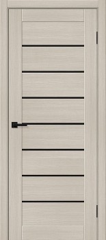 Межкомнатная дверь "Порта-22", по, Black Shine, Cream Melinga