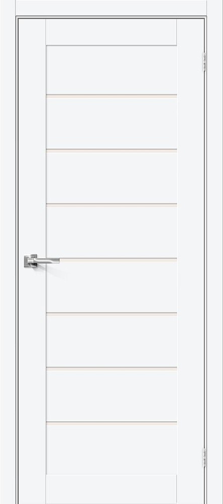 Межкомнатная дверь "Порта-22", по, White Silk