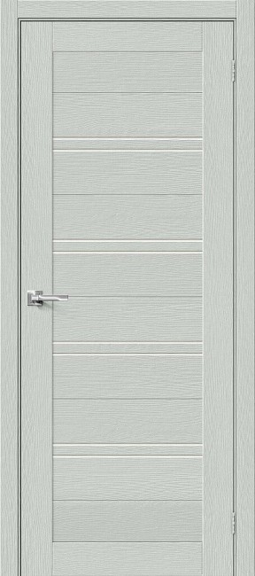 Фото -   Межкомнатная дверь "Порта-28", по, Grey Wood   | фото в интерьере