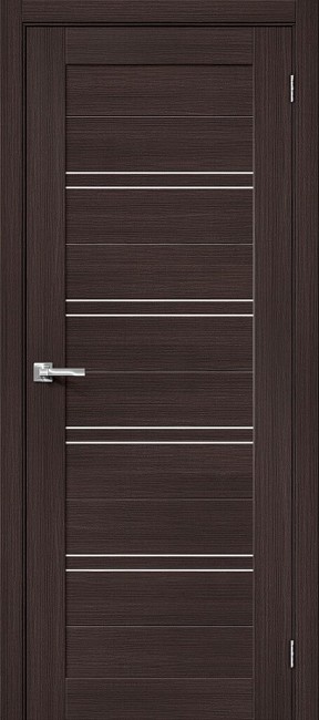 Фото -   Межкомнатная дверь "Порта-28Б", по, Wenge Melinga   | фото в интерьере