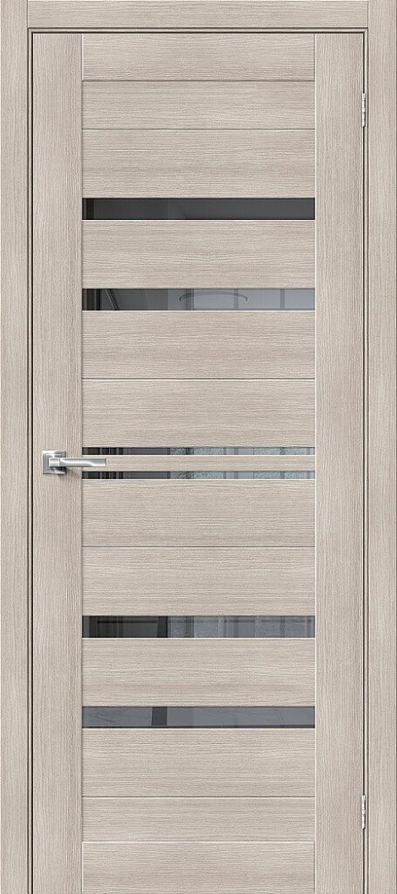 Межкомнатная дверь "Порта-30", Mirox Grey, Cappuccino Melinga