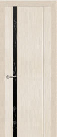 Фото -   Межкомнатная дверь "Бриллиант-1", по, беленый дуб   | фото в интерьере