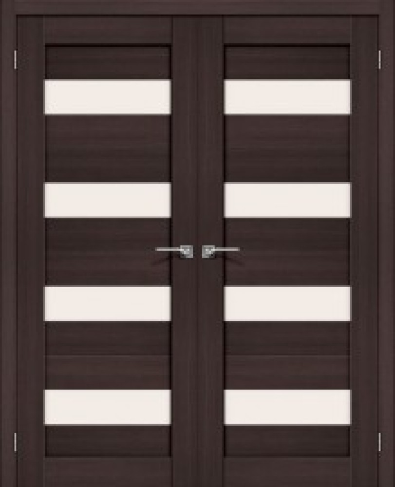 Двойная распашная дверь Порта-23 Wenge Melinga