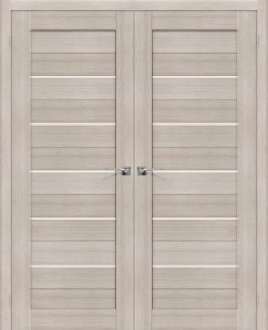 Фото -   Двойная распашная дверь Порта-22Б Cappuccino Melinga   | фото в интерьере