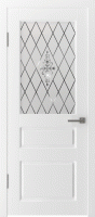 Фото -   Межкомнатная дверь "Честер", по, белый   | фото в интерьере