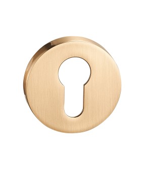 Накладка на цилиндр Fantom, CYL-30 22K SATIN, золото матовое