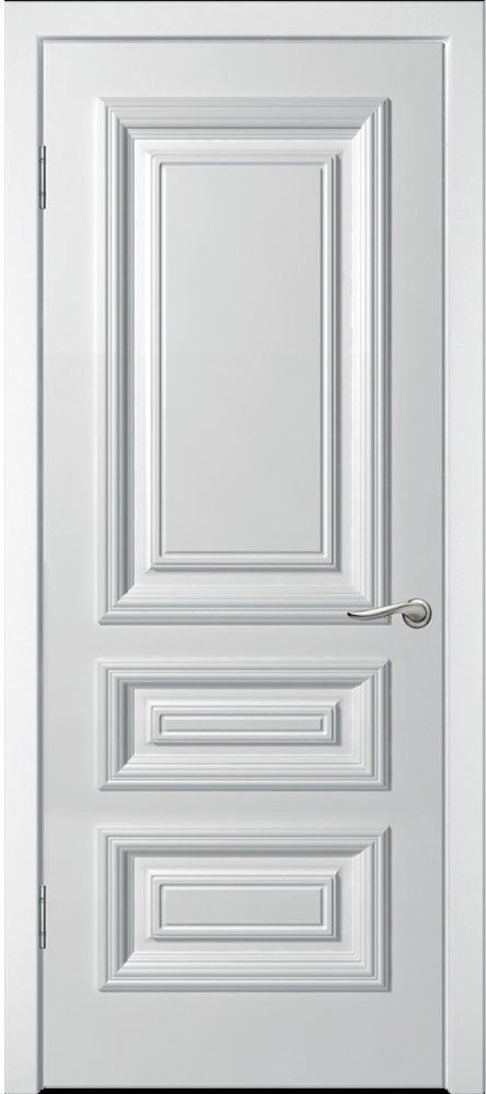 Межкомнатная дверь "Дебют-3", пг, белый