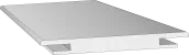 Добор ДПТ100№2 100x10x2070 мм Silky white