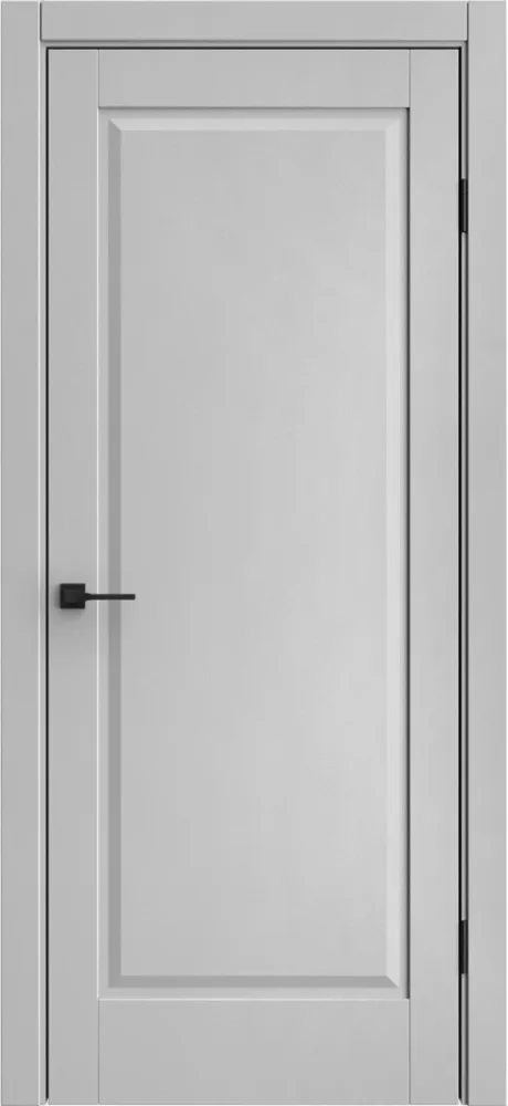 Межкомнатная дверь "Альпика", пг, Silver Gray