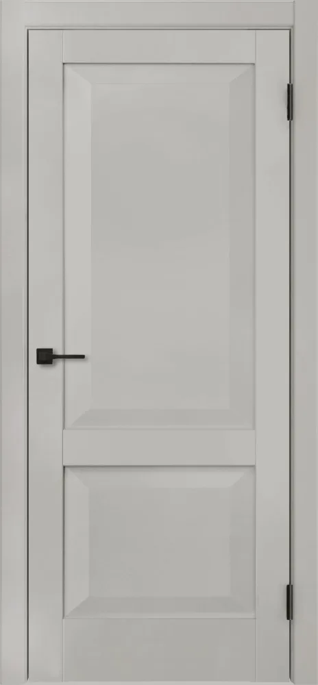 Межкомнатная дверь "Альпика 2", пг, Gray Silk