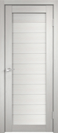 Фото -   Межкомнатная дверь "Duplex 0", пг, дуб беленый   | фото в интерьере