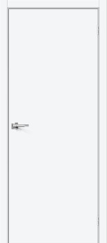 Межкомнатная дверь "Порта-0.П", пг, White Silk