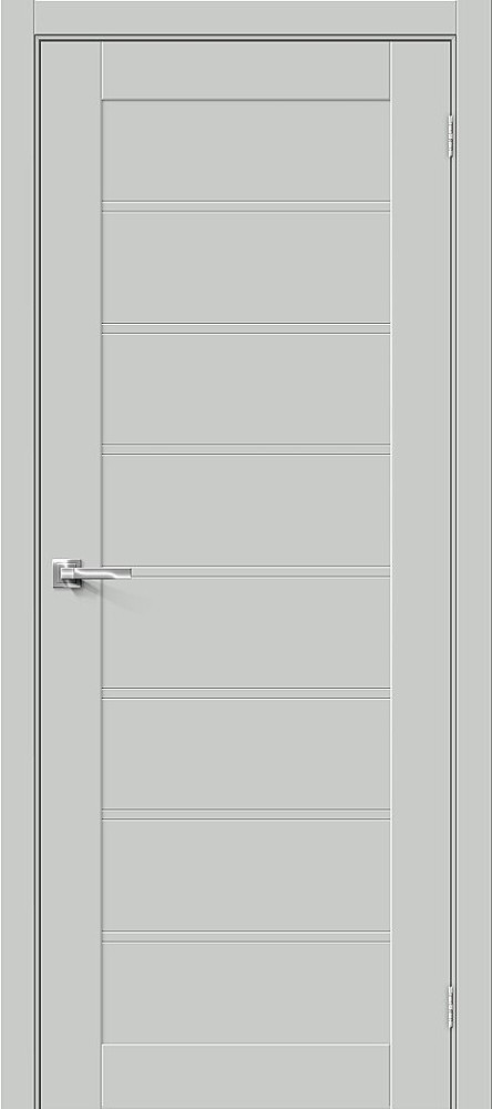 Межкомнатная дверь "Порта-22", по, Grey Silk
