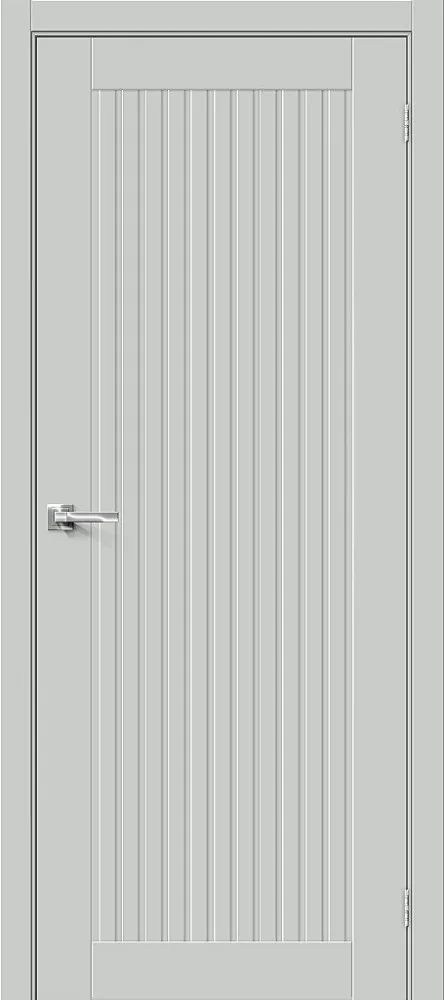 Межкомнатная дверь "Порта-40", пг, Grey Silk