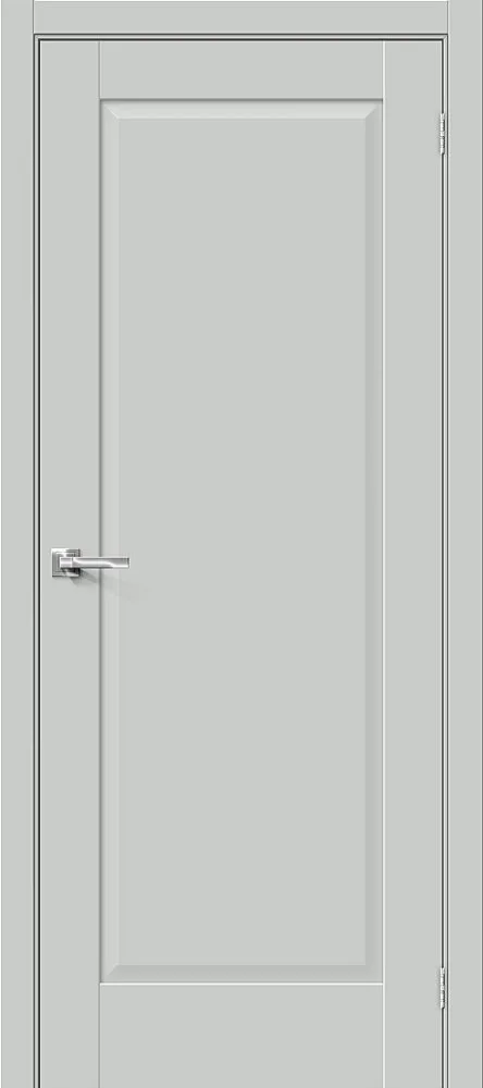 Межкомнатная дверь "Прима-10", пг, Grey Silk