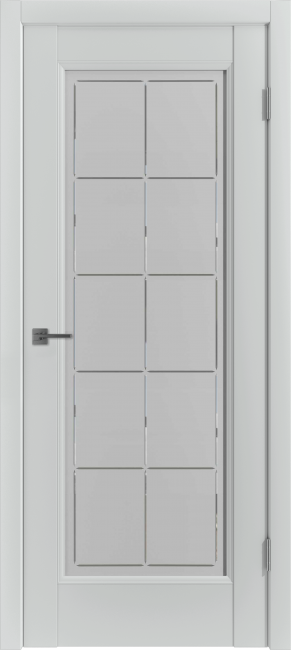 Фото -   Межкомнатная дверь "Emalex E1", по Emalex Steel   | фото в интерьере