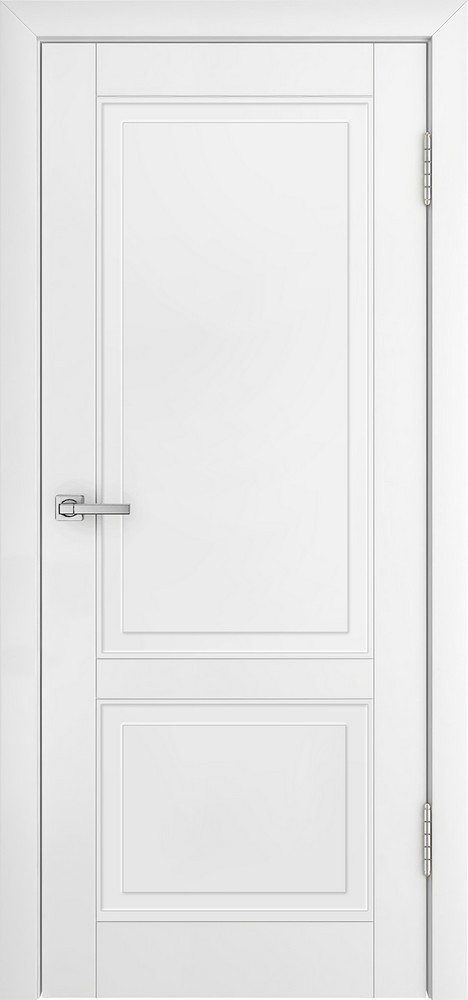 Межкомнатная дверь "ЭЛЕГАНС 02", пг, белый RAL 9003