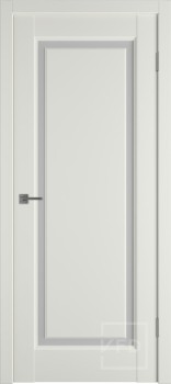 Межкомнатная дверь "Elegant 1 Fly", по, Emalex midwhite