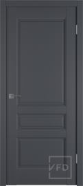 Фото -   Межкомнатная дверь "Elegant 3", пг, Emalex    | фото в интерьере