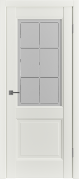 Межкомнатная дверь "Emalex E2", по Emalex Midwhite