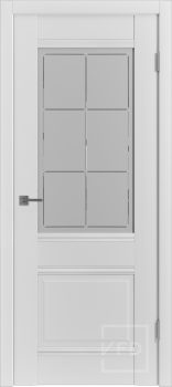 Межкомнатная дверь "EC 2", по Эмалекс белый (Ice)