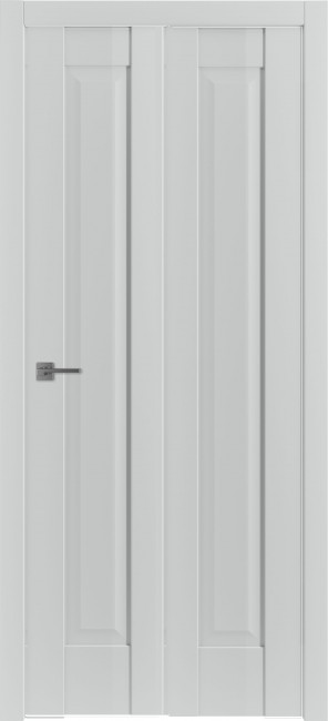 Фото -   Складная дверь "ER 1", пг, Emalex Steel   | фото в интерьере