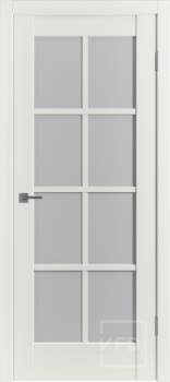 Межкомнатная дверь "ER 1", по Emalex Midwhite