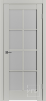 Межкомнатная дверь "ER 1", по Emalex Taupe