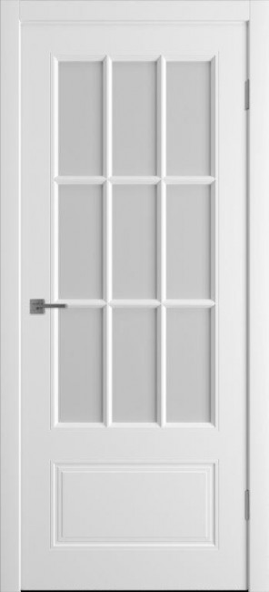 Фото -   Межкомнатная дверь "Эрика", по, белый   | фото в интерьере