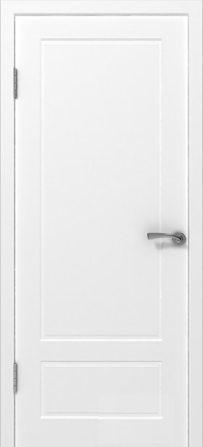 Фото -   Межкомнатная дверь "Европа", пг, белый   | фото в интерьере