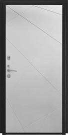 Фото -   Внутренняя панель ПВХ ФЛ-291 белый софт, 10 мм   | фото в интерьере