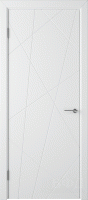 Фото -   Межкомнатная дверь "Флитта (26ДГ0)", пг, белый   | фото в интерьере