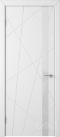 Фото -   Межкомнатная дверь "Флитта (26ДО0)", по, белый   | фото в интерьере