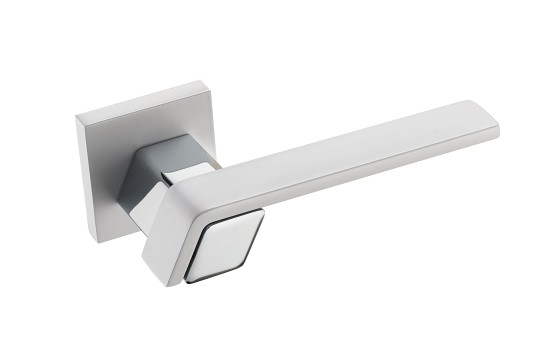 Ручка Fantom "Симона" матовый белый/хром блестящий