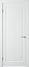 Фото -   Межкомнатная дверь "Гланта", пг, белый   | фото в интерьере