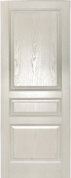 Межкомнатная дверь "Готика", пг, белый ясень