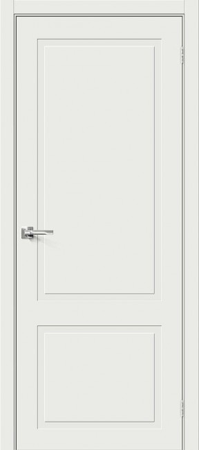Фото -   Межкомнатная дверь ПВХ Граффити-12", пг, белый   | фото в интерьере