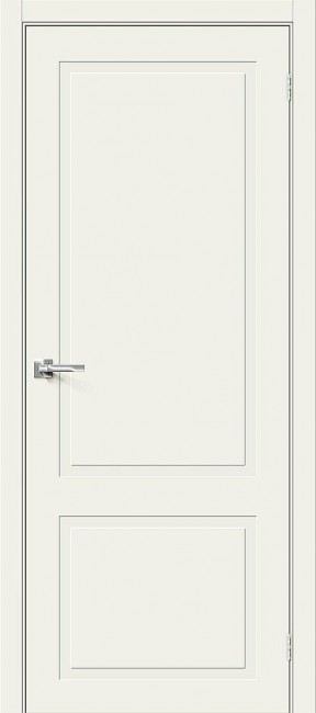 Фото -   Межкомнатная дверь "Граффити-12", пг, белый   | фото в интерьере