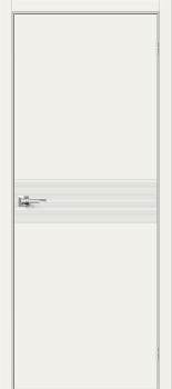 Межкомнатная дверь "Граффити-23", пг, белый