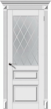 Межкомнатная дверь "Флоренция", по, белый
