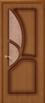 Межкомнатная дверь "Греция", по, орех