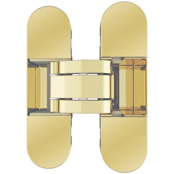 Петля AGB ECLIPSE 2.2 врезная скрытая, золото матовое