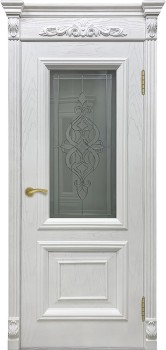 Межкомнатная дверь "ИДЕЛЬ", по, Ясень белая эмаль