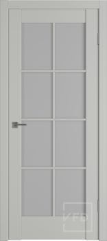 Межкомнатная дверь "Innova 01R", по (White Cloud), ПЭТ