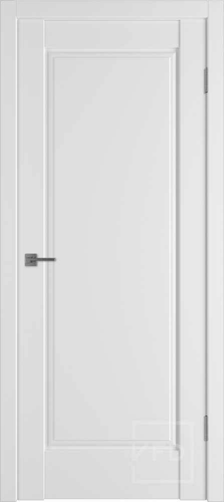 Межкомнатная дверь "Innova 01W", пг, Silky white, ПЭТ