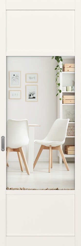 Перегородка  модель 131.121 Зеркало/Зеркало