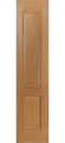 Фото -   Межкомнатная дверь "Капри 3", пг, дуб светлый   | фото в интерьере